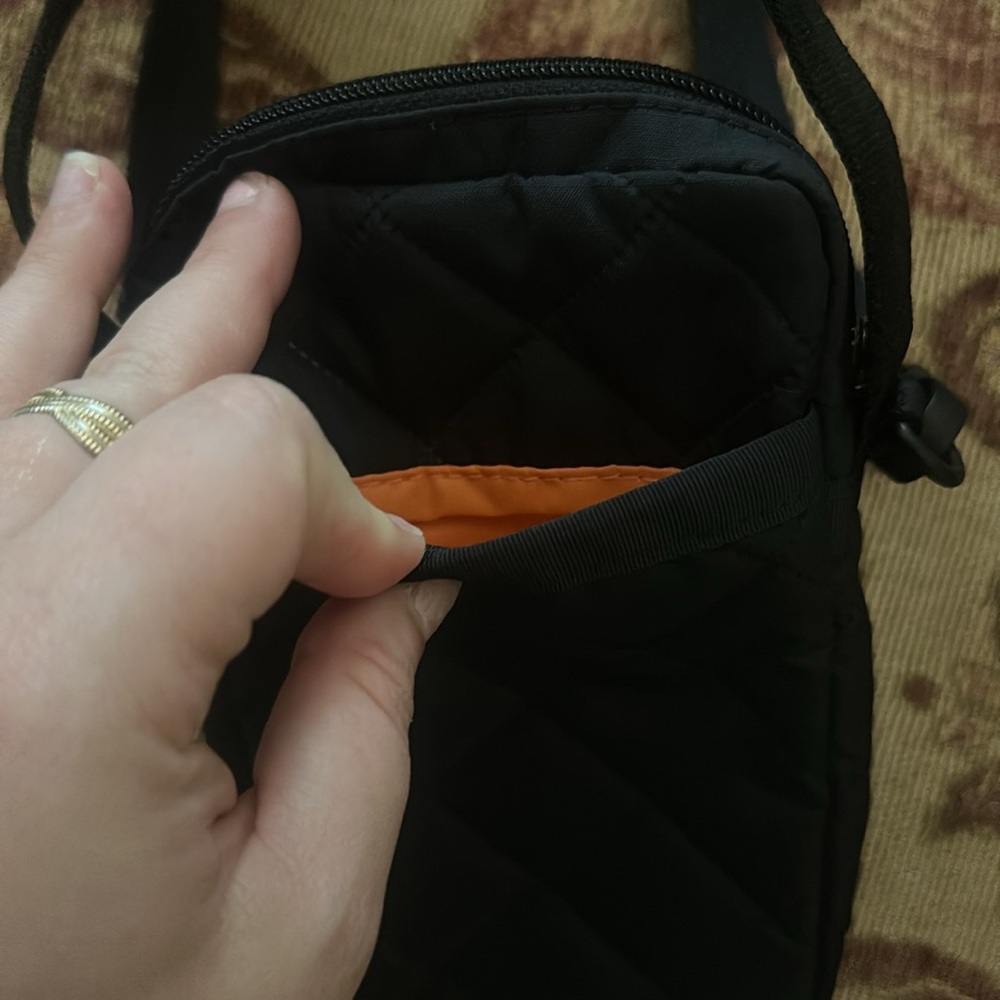 Lesportsac Black Quilted Mini Crossbody Bag - Picture 3 of 5